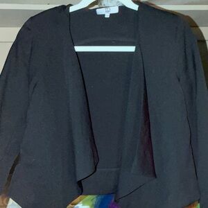 Elegant Black Women's Cardigan